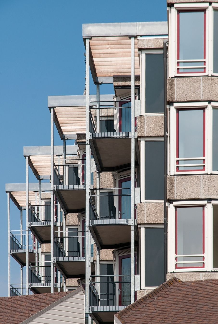 AG architecten herbestemming Lommerlust Balkons-