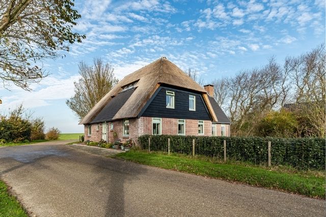 AG architecten uitbreiding woonboerderij Den Oever Straatkant