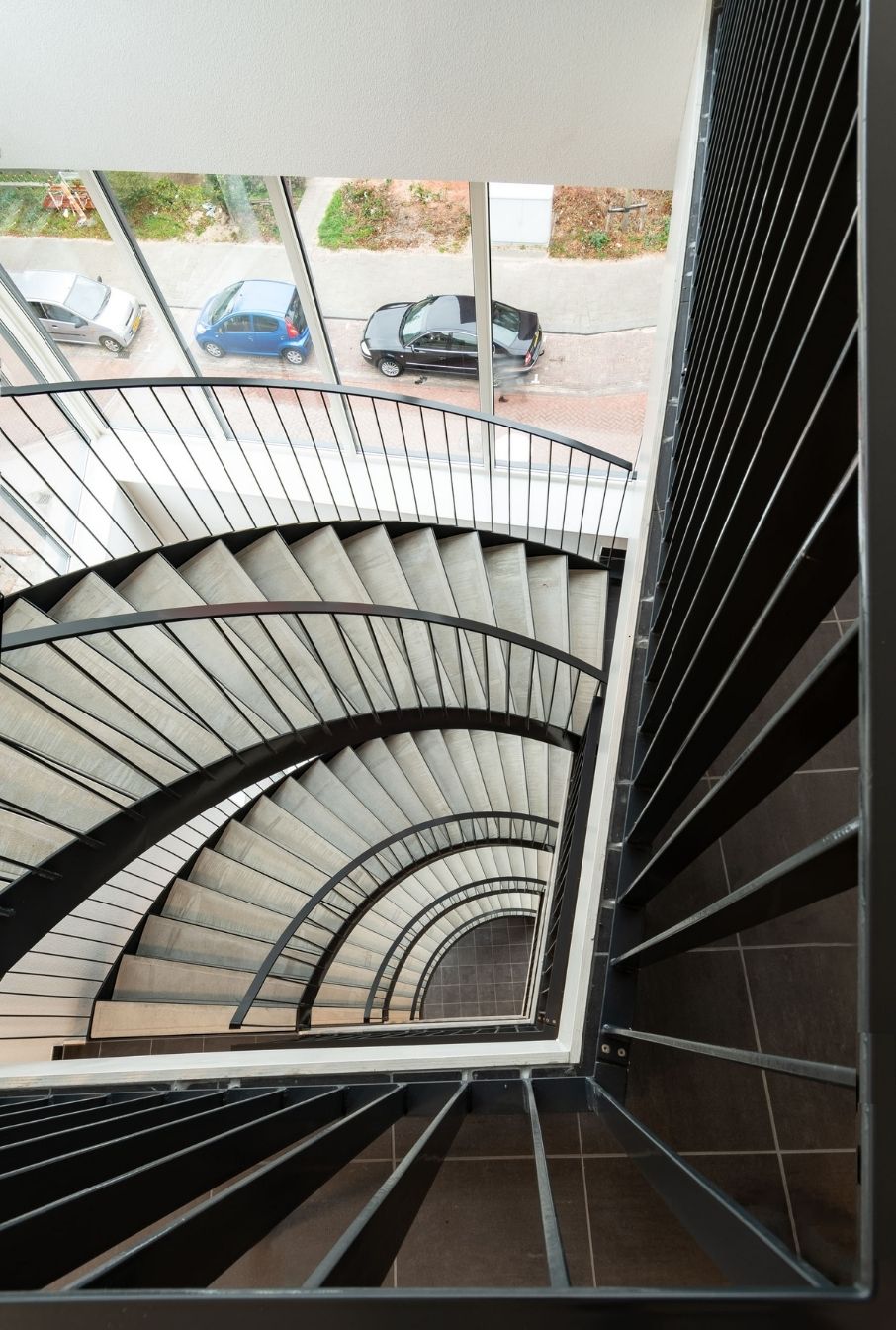 Appartementengebouw Zandvoort-Noord AG architecten trappenhuis