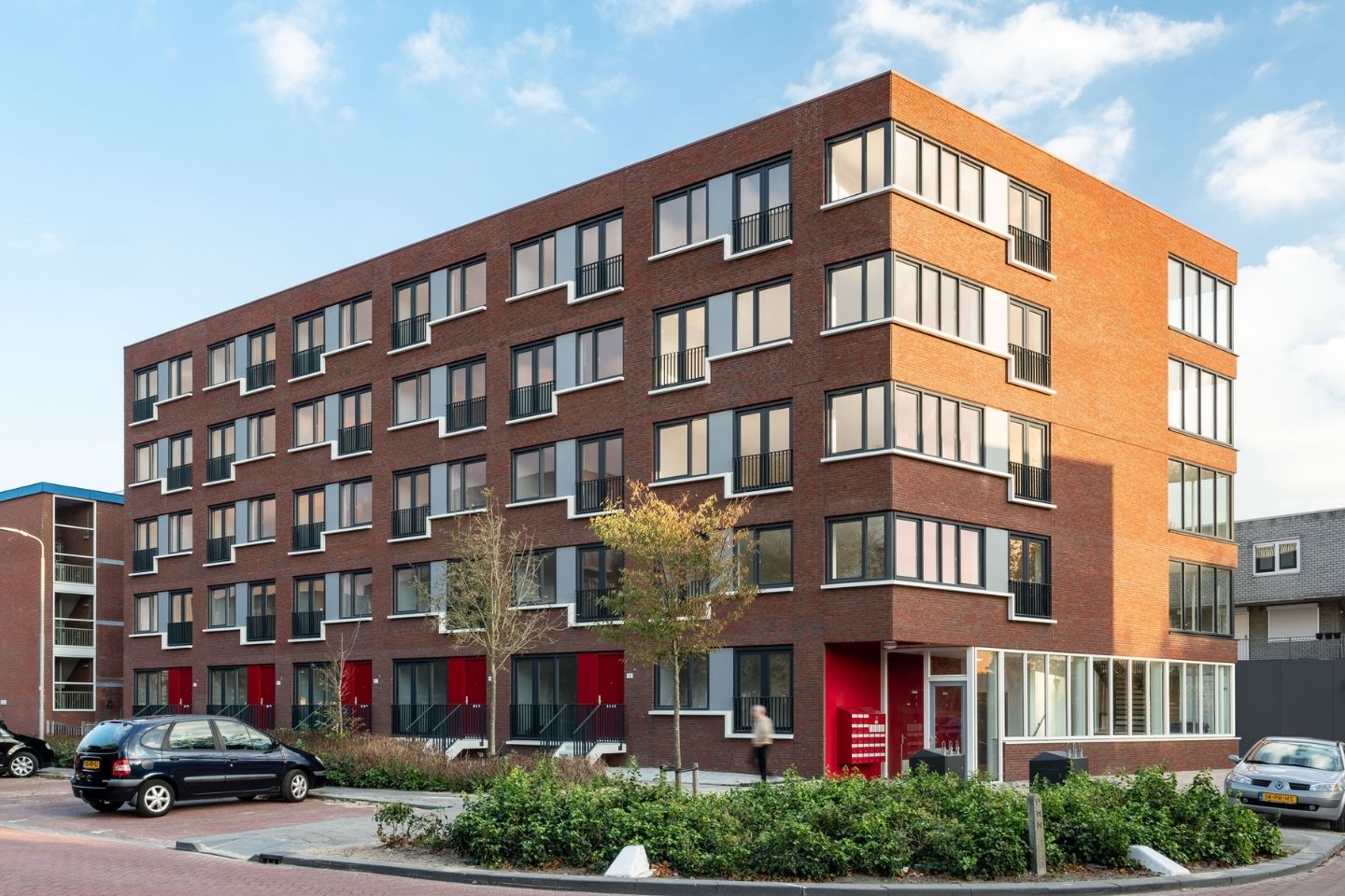 Appartementengebouw Zandvoort-Noord AG architecten straatkant