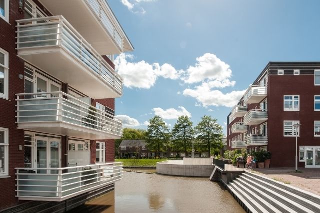 Mijnsheerlyckheid Kudelstaart AG architecten water balkon