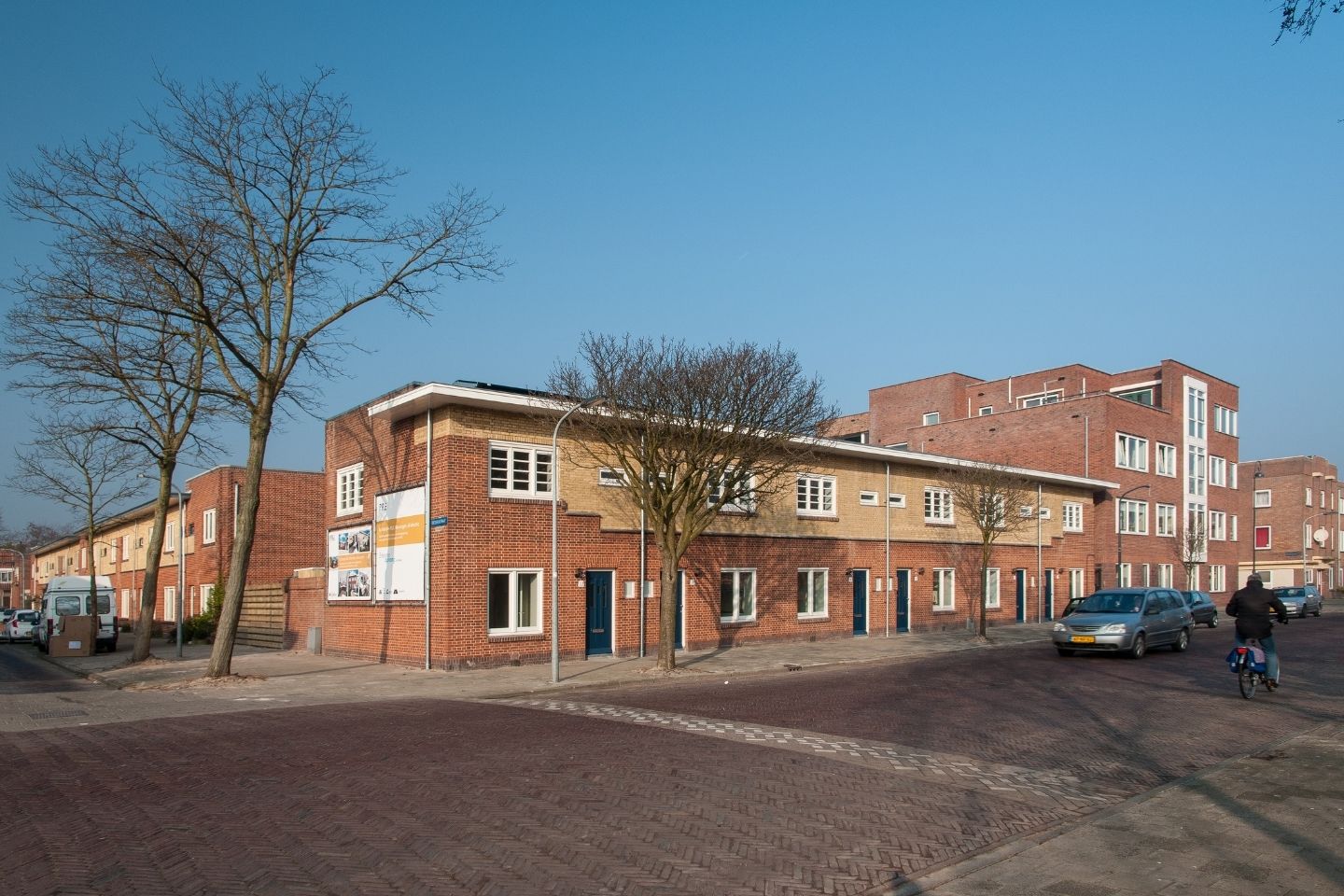 Monumentenrenovatie Hof van Egmond Haarlem AG architecten straatbeeld