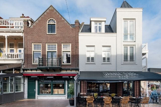 Raadhuisplein Zandvoort AG architecten Noble café en ristorante Andrea