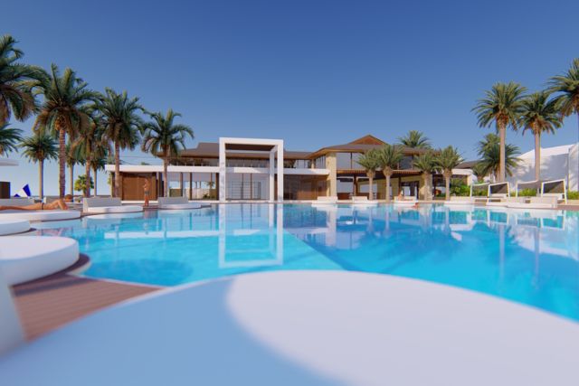Plaza Beach Resort Bonaire AG architecten zwembad