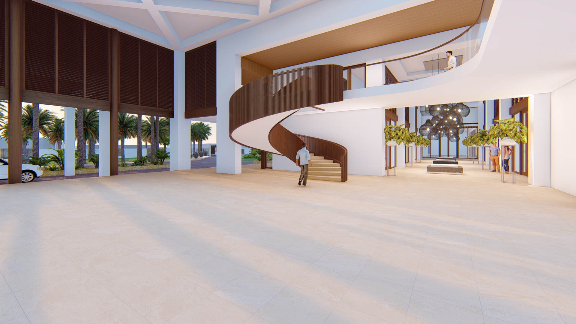 Plaza Beach Resort Bonaire AG architecten entree