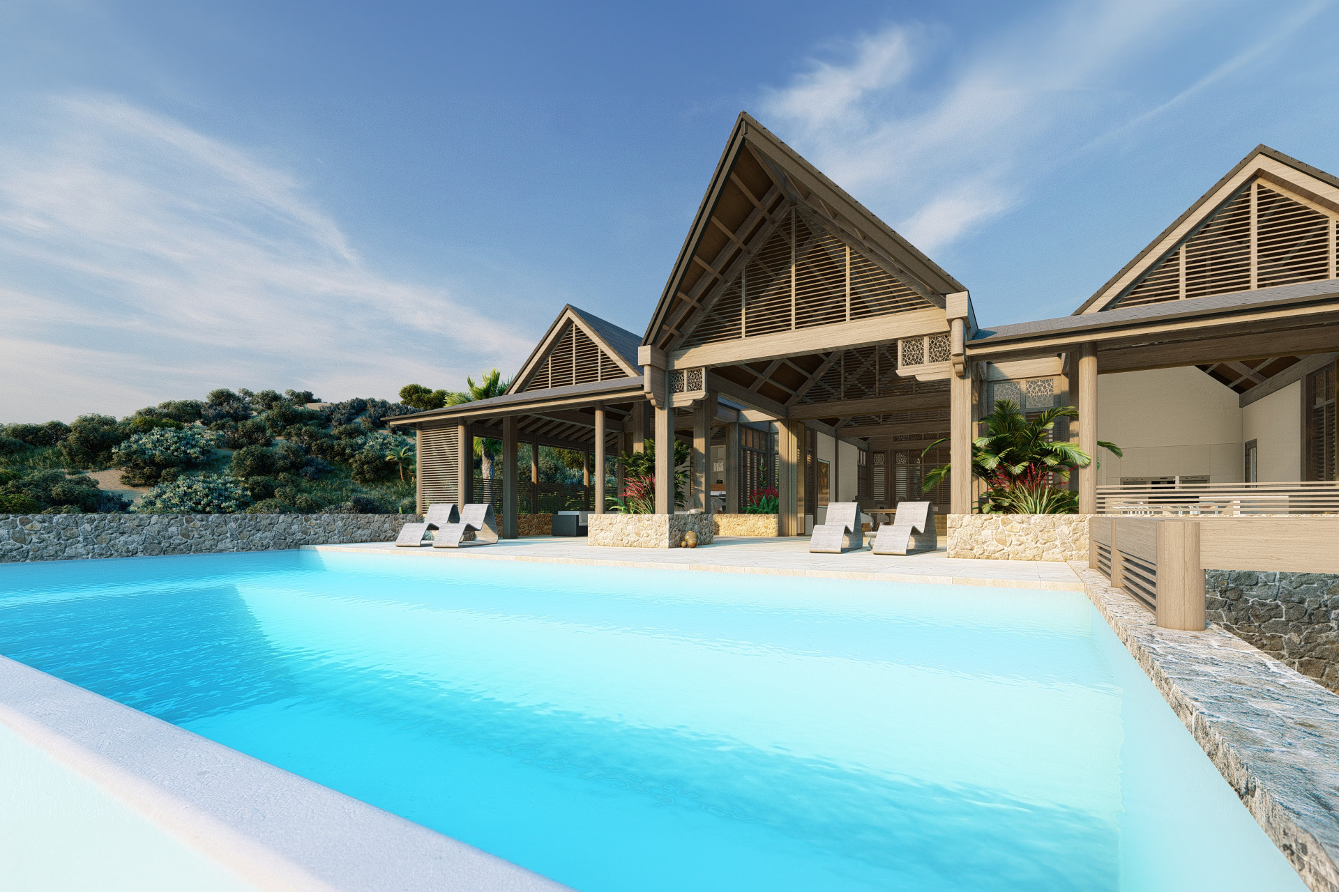 Plaza Beach Resort Bonaire AG architecten oprijlaan