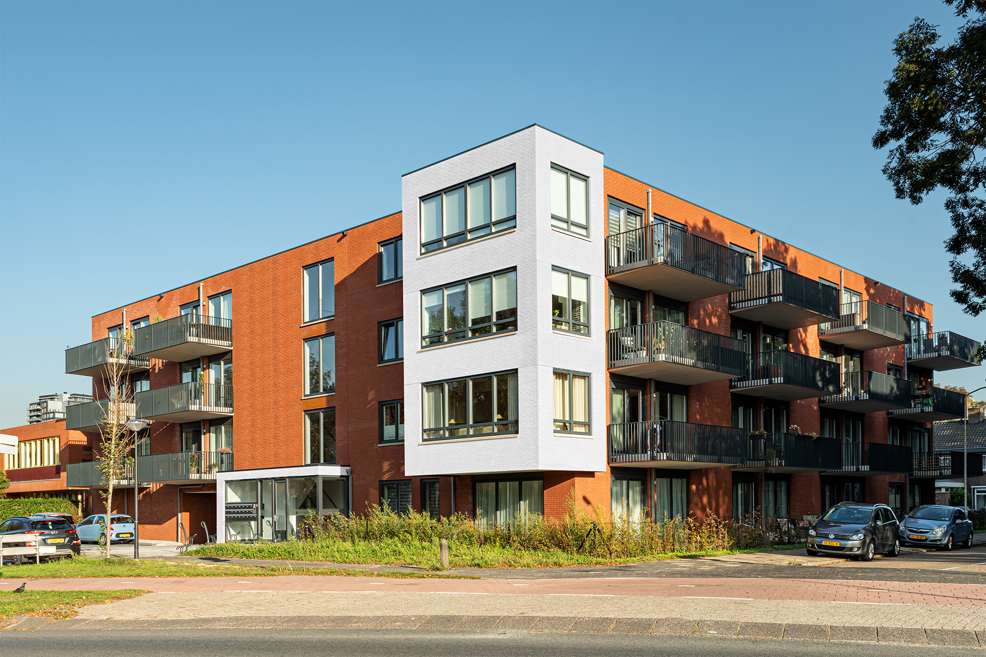 Appartementen Beverwijk AG architecten voorzijde