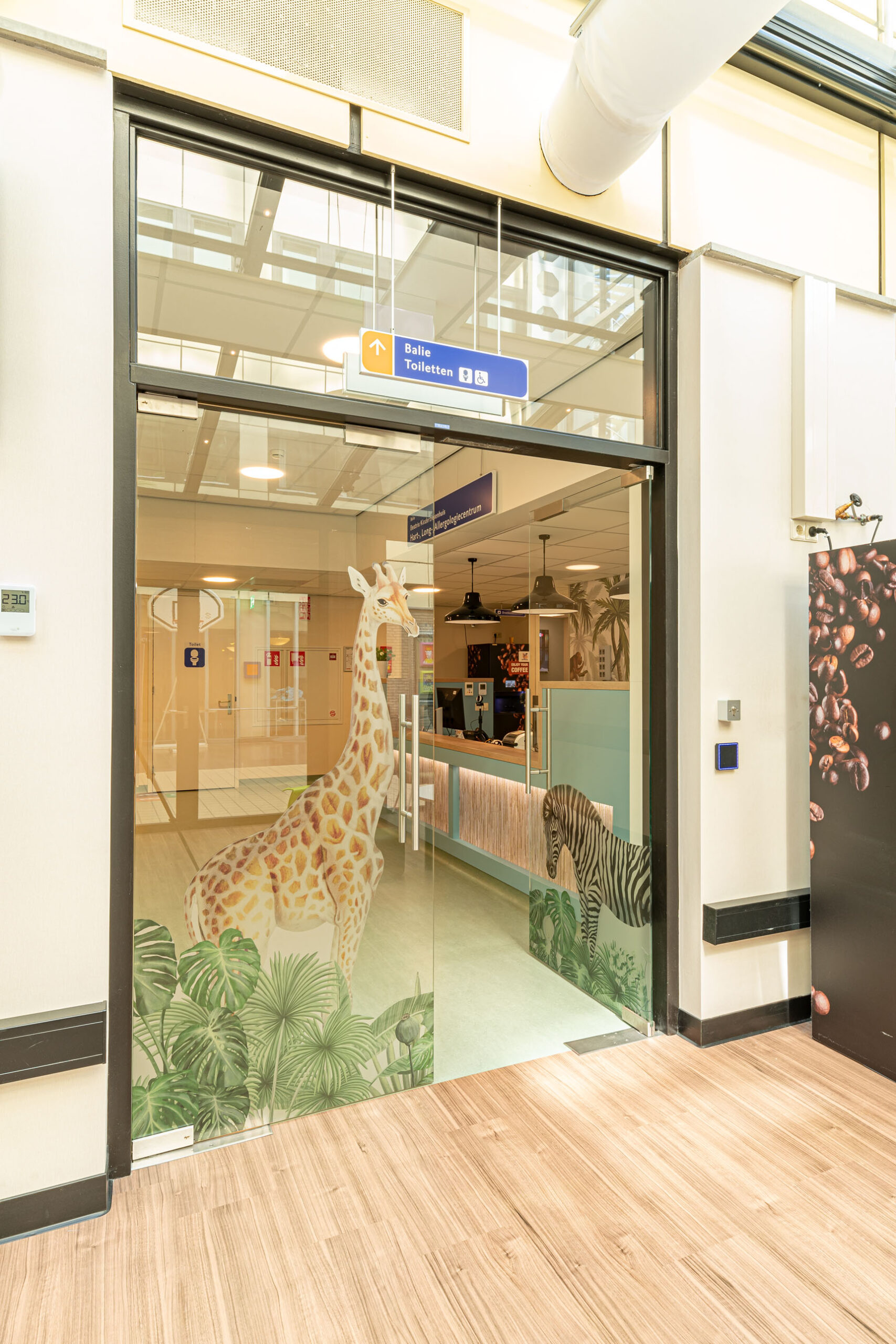 AG architecten UMCG cancer center Groningen werkplek