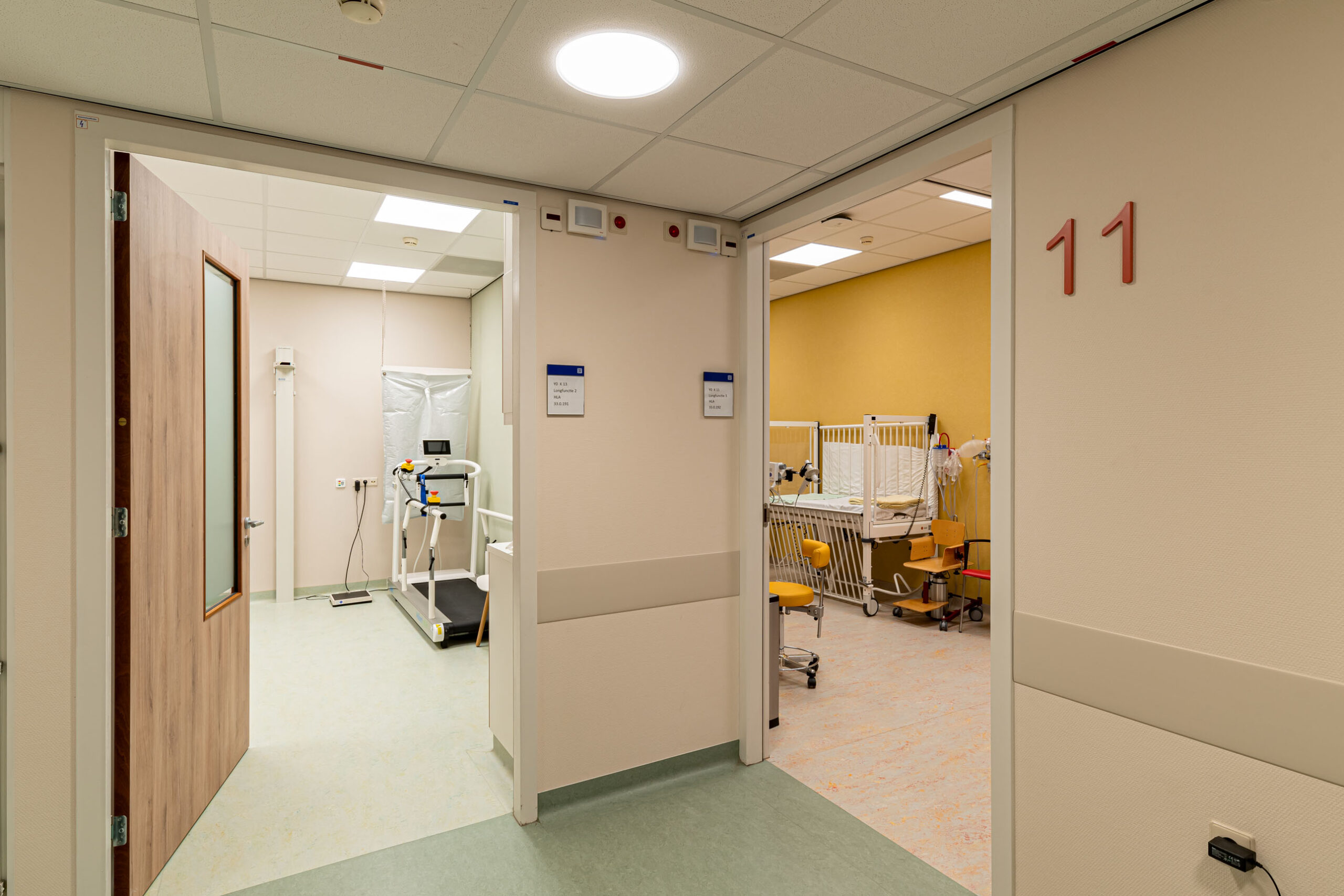 AG architecten UMCG cancer center Groningen werkplek