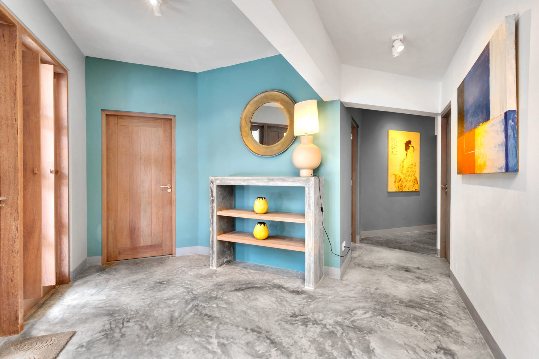 AG architecten moderne rietgedekte villa Heemskerk Voorkant-