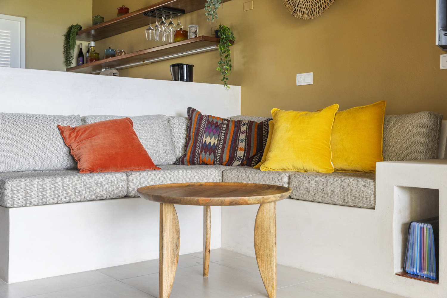 AG architecten moderne rietgedekte villa Heemskerk Woonkeuken